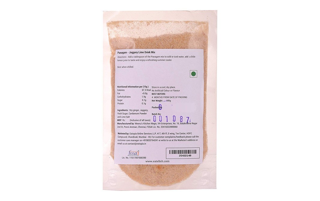 Eatelish Panagam Mix    Pack  100 grams